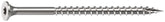 Camo 0348179 Deck Screw, #10 Thread, 3 in L, 2/3 Thread, Bugle Head, Star Drive, Sharp, Type-17 Point, 1750